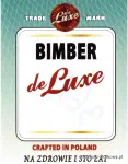 Etykieta do butelek Bimber de Luxe (nr 361)